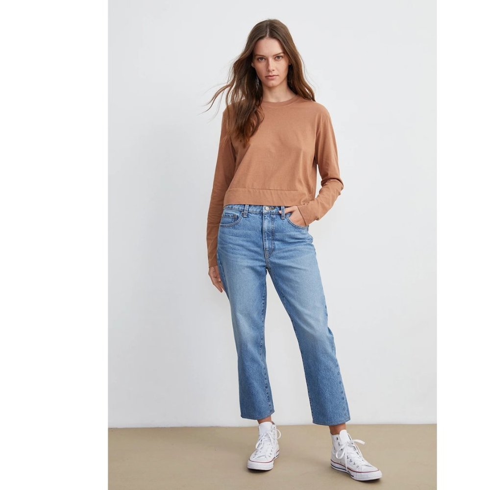 Velvet by Graham and Spencer - Victoria Hi Rise Straight Leg Jean 27